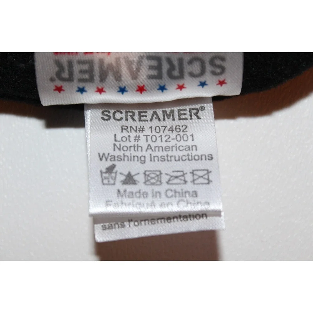 SCREAMER WINTER EAR FLAP KNIT BEANIE HAT‎ TASSELS FLEECE LINED